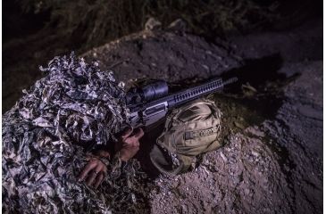 Image of Trijicon Electro Optics IR HUNTER MK3 2.5 Optical/20x Digital 35mm Thermal Rifle Scope, Black IRMK3-35