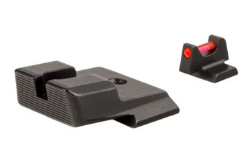 Image of Trijicon Fiber Optic Pistol Front/Rear Sight Set, Red Fiber Stick, Smith &amp; Wesson M&amp;P/M&amp;P M2.0, NOT Shield/C.O.R.E., Black, 601032
