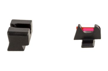 Image of Trijicon Fiber Optic Pistol Front/Rear Sight Set, Red Fiber Stick, Sig Sauer P220/P229/P240/P938/Pro233/Pro2340/Pro245, Black, 601047