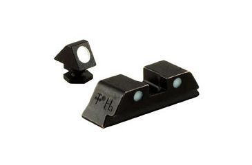 Image of Trijicon Bright &amp; Tough GL05 For Glock 3 Dot Front &amp; Rear Steel Sight Set NO TRITIUM