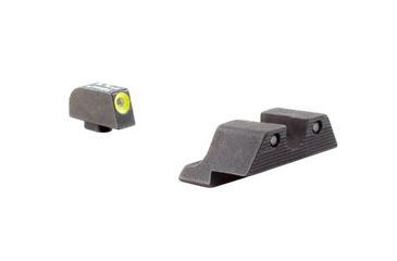 Image of Trijicon Fits Glock Large Frame Hd Night Sight Set - Yellow Front Outline GL104Y