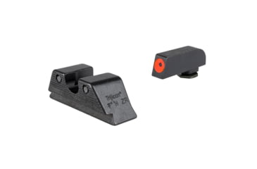 Image of Trijicon HD Tritium Night Sights - Rear - Orange Front Outline - for GLOCK Models 20, 21, 29, 30, and 41 including S &amp; SF variants, Black, GL145-C-601166