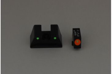 Image of Trijicon Heavy Duty Night Sight Set, Orange Front Outline Walther PPX/PPS/PPS M2, Black, 600743
