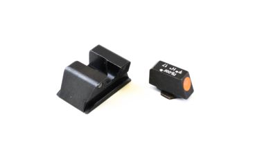 Image of Trijicon Heavy Duty Night Sight Set, Orange Front Outline Walther PPX/PPS/PPS M2, Black, 600743