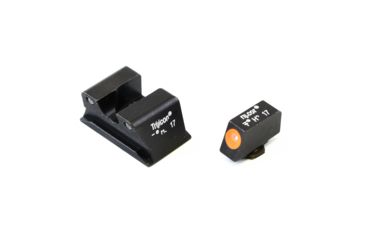Image of Trijicon Heavy Duty Night Sight Set, Orange Front Outline Walther PPX/PPS/PPS M2, Black, 600743