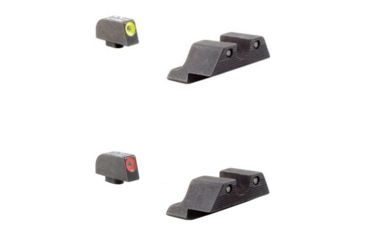 Image of Trijicon Heavy Duty Night Sights For Glock, Green, Orange, Yellow