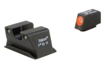 Image of Trijicon Walter Heavy Duty Night Sight Set, Orange Front Outline Walther, PPS, PPX, PPS M2, 600743
