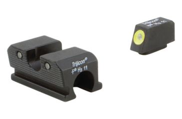Image of Trijicon Walter Heavy Duty Night Sight Set Yellow Front Outline P99, PPQ, PPQ M2, 600737