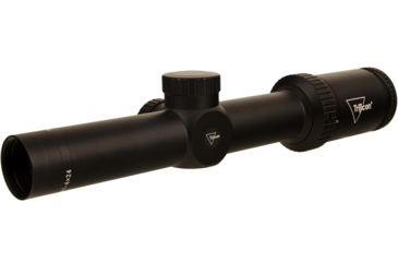 Image of Trijicon Huron HR424 1-4x24mm Rifle Scope, 30 mm Tube, Second Focal Plane, Black, Non-Illuminated BDC Hunter Hold Reticle, MOA Adjustment, 2700001