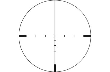Image of Trijicon Huron HR1240 3-12x40mm Rifle Scope, 30 mm Tube, Second Focal Plane, Black, Non-Illuminated BDC Hunter Hold Reticle, MOA Adjustment, 2700003