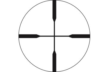 Image of Trijicon Huron HR940 3-9x40mm Rifle Scope, 1 in Tube, Second Focal Plane, Black, Non-Illuminated Standard Duplex Crosshair Reticle, MOA Adjustment, 2700005