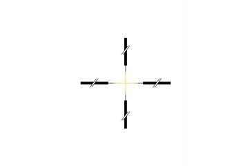 Image of Trijicon Illuminated Amber TA47-C-400147 Crosshair Reticle