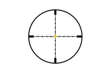 Image of Trijicon AccuPoint TR-20 3-9x40mm Rifle Scope, 1 in Tube, Second Focal Plane, Black, Amber Mil-Dot Crosshair w/ Dot Reticle, MOA Adjustment, 200004