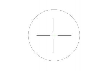 Image of OPEN BOX, DEALER DEMO, Trijicon AccuPower RS-20 3-9x40mm Rifle Scope, 1 in Tube, Second Focal Plane, Black, Green Standard Duplex Crosshair w/ Dot Reticle, MOA Adjustment, 1900013-DMO