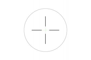 Image of Trijicon AccuPower 2.5-10x56 Rifle Scope, 30mm, Duplex Crosshair w/Green LED, Black, 1900019