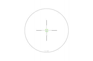 Image of Trijicon AccuPower RS-24 1-4x24mm Rifle Scope, 30 mm Tube, Second Focal Plane, Black, Green BDC Segmented Circle .223 / 55 Grain Reticle, MOA Adjustment, 1900007