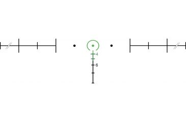 Image of Trijicon ACOG 4x32 Nickel Boron Dual Illum. Green Horseshoe Dot .223 BAC Reticle w/ TA51 Mount TA31-D-100197