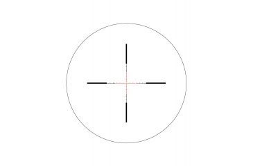 Image of Trijicon AccuPower 2.5-10x56 Rifle Scope, 30mm, MIL-Square Crosshair w/Red LED, Black, 1900016