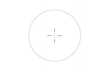 Image of Trijicon AccuPower RS-24 1-4x24mm Rifle Scope, 30 mm Tube, Second Focal Plane, Black, Red MIL-Square Crosshair Reticle, MOA Adjustment, 1900002