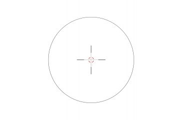 Image of Trijicon Illuminated Red RS27-C-1900026 MOA Segmented Circle Crosshair Reticle