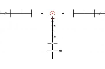 Image of Trijicon Illuminated Red TA11-D-100202 Horseshoe Reticle
