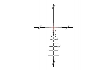 Image of Trijicon ACOG 3.5x35 Dual Ill Rifle Scope w/Mount, Red Crosshair .308 Reticle