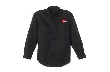 Image of Trijicon Long Sleeve Tactical Shirt with Logo, Black, X-Large AP30-XL