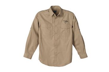 Image of Trijicon Long Sleeve Tactical Shirt with Logo, Khaki, X-Large AP31-XL