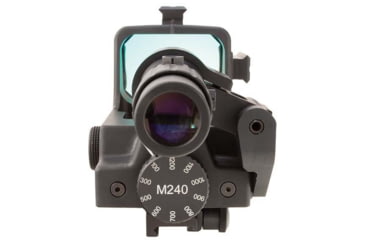 Image of Trijicon MGRS and MAG Red 35 MOA Segmented Circle Rifle Scope 3.0 MOA Dot M2/M240, Black, 2300005
