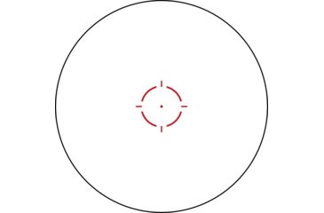 Image of Trijicon MRO HD 1x25mm Red Dot Sights, 68 MOA Reticle w/ 2.0 MOA Dot, No Mount, Angled Glass, Black, 2200050