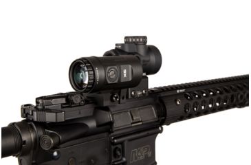 Image of Trijicon MRO HD 1x25mm Red Dot Sights Combo Set, 68 MOA Reticle w/2.0 MOA Dot, Angled Glass, Black, 2200057