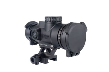Image of Trijicon MRO HD Patrol Adjustable LED 68 MOA Reticle w/ 2.0 MOA Red Dot Sight, 1/3 Co-Witness Quick Release Mount with Q-LOC Technology AC32071, Black, MRO-C-2200108