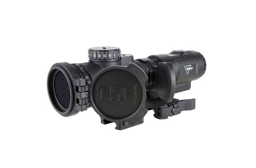 Image of Trijicon MRO HD Patrol Combo Set, 1x25 68 MOA Reticle w/ 2.0 MOA Dot, Full Co-Witness Q-LOC Mount AC32070 and 3x Magnifier w/ Quick Release Flip-to-Side Mount, Black, MRO-C-2200111