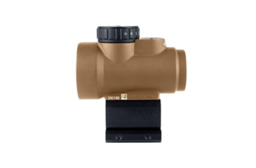 Image of Trijicon MRO SD 1x25mm Reflex Green Dot Sight, 2.0 MOA Adjustable Green Dot, with Lower 1/3 Co-witness Mount, Anodized Coyote Brown, MRO-C-2200349