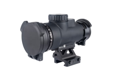 Image of Trijicon MRO SD 1x25mm Reflex Red Dot Sight, 2.0 MOA Adjustable Red Dot, with 1/3 Co-Witness Quick Release Q-LOC Mount, Black, MRO-C-2200354