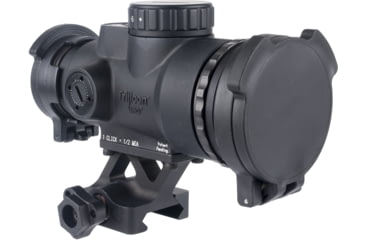 Image of Trijicon MRO SD 1x25mm Reflex Red Dot Sight, 2.0 MOA Adjustable Red Dot, with 1/3 Co-Witness Quick Release Q-LOC Mount, Black, MRO-C-2200354