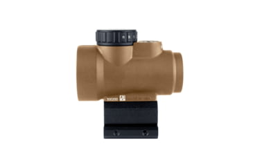Image of Trijicon MRO SD 1x25mm Reflex Red Dot Sight, 2.0 MOA Adjustable Red Dot, with Full Co-witness Mount, Anodized Coyote Brown, MRO-C-2200327