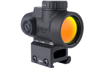 Image of Trijicon MRO SD 1x25mm Reflex Red Dot Sight, 2.0 MOA Adjustable Red Dot, with Full Co-witness Mount, Black, MRO-C-2200302