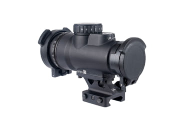 Image of Trijicon MRO SD 1x25mm Reflex Red Dot Sight, 2.0 MOA Adjustable Red Dot, with Full Co-Witness Quick Release Q-LOC Mount, Black, MRO-C-2200355