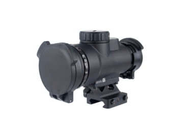 Image of Trijicon MRO SD 1x25mm Reflex Red Dot Sight, 2.0 MOA Adjustable Red Dot, with Full Co-Witness Quick Release Q-LOC Mount, Black, MRO-C-2200355