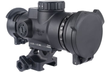 Image of Trijicon MRO SD 1x25mm Reflex Red Dot Sight, 2.0 MOA Adjustable Red Dot, with Full Co-Witness Quick Release Q-LOC Mount, Black, MRO-C-2200355