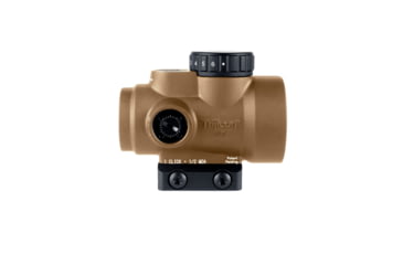 Image of Trijicon MRO SD 1x25mm Reflex Red Dot Sight, 2.0 MOA Adjustable Red Dot, with Low Mount, Anodized Coyote Brown, MRO-C-2200326