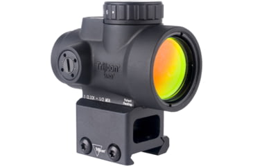 Image of Trijicon MRO SD 1x25mm Reflex Red Dot Sight, 2.0 MOA Adjustable Red Dot, with Lower 1/3 Co-witness Mount, Black, MRO-C-2200303