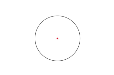 Image of Trijicon MRO SD 1x25mm Reflex Red Dot Sight, 2.0 MOA Adjustable Red Dot, Black, MRO-C-2200300