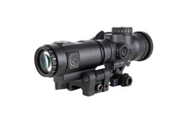 Image of Trijicon MRO SD Patrol 1x25mm Reflex Red Dot Sight, 2.0 MOA Adjustable Red Dot, with Full Co-Witness Quick Release Q-LOC Mount, 3x Magnifier with Quick Release Flip-to-Side Mount, Black, MRO-C-2200368