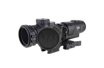 Image of Trijicon MRO SD Patrol 1x25mm Reflex Red Dot Sight, 2.0 MOA Adjustable Red Dot, with Full Co-Witness Quick Release Q-LOC Mount, 3x Magnifier with Quick Release Flip-to-Side Mount, Black, MRO-C-2200368
