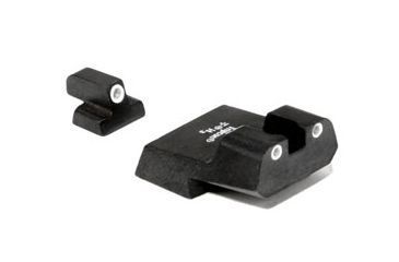 Image of Trijicon Bright &amp; Tough Night Sight Set for S&amp;W, 9mm Long Rear, Green Front, Green Rear SA07