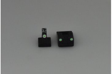 Image of Trijicon Bright &amp; Tough Night Sight Set, Green Front &amp; Green Rear for Remington - RE01