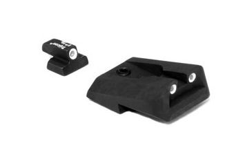 Image of Trijicon Bright &amp; Tough Night Sight Set, Green Front &amp; Orange Rear - Novak Compact 9mm