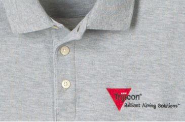 Image of Trijicon Polo Short Sleeve Shirt - 3XL, Grey AP34-XXXL